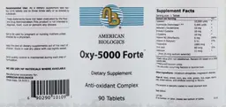 Label for Oxy-5000 Forte
