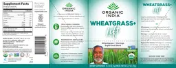 Label for Wheatgrass+ Lift