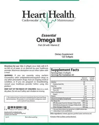 Label for Essential Omega III
