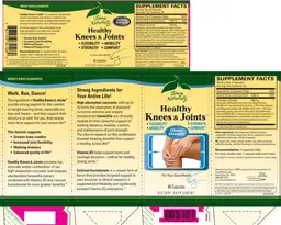 Label for Healthy Knees & Joints