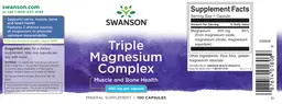 Label for Triple Magnesium Complex 400 mg