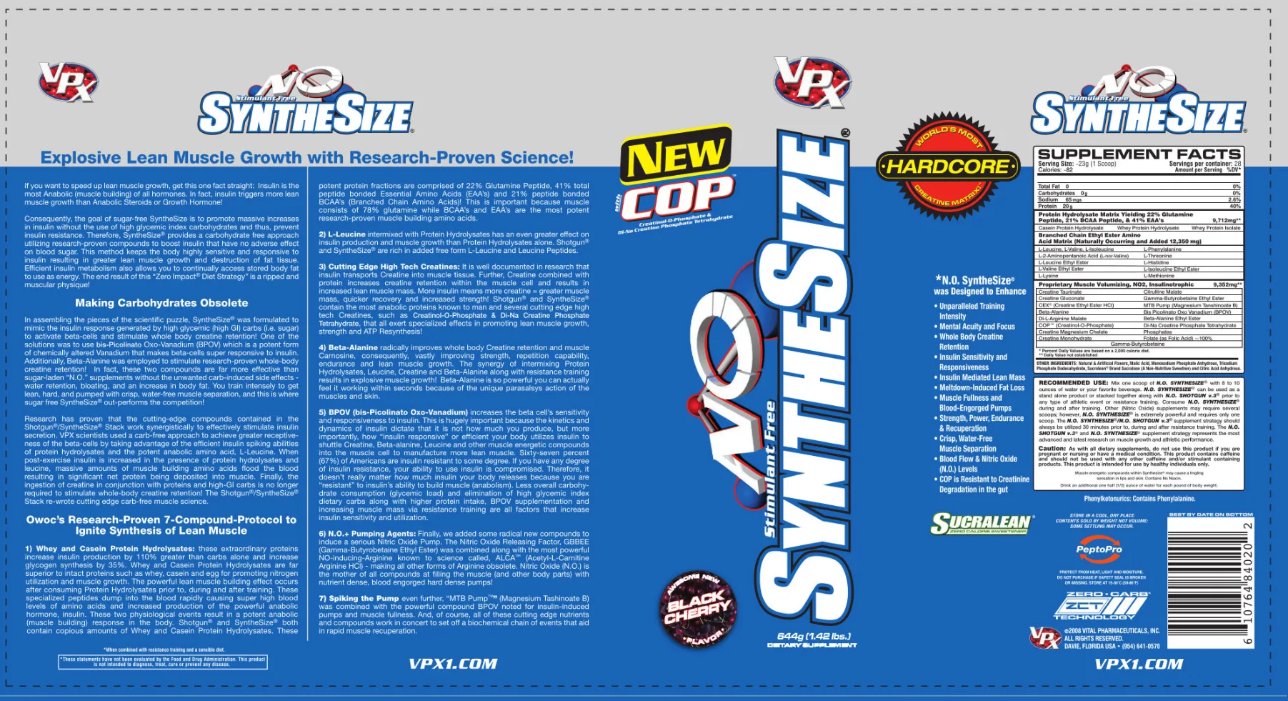 Label for SyntheSize