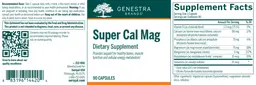 Label for Super Cal Mag