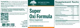 Label for Super Oxi Formula