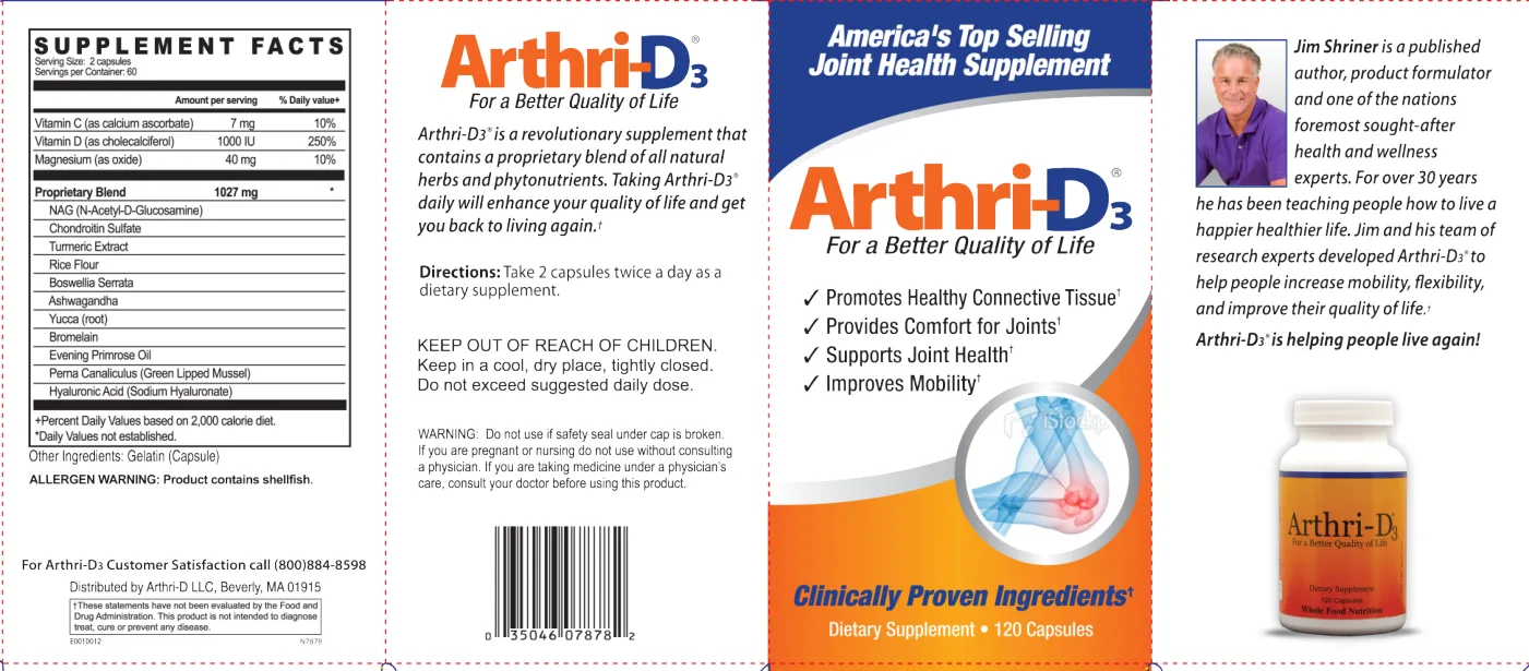 Label for Arthri-D3