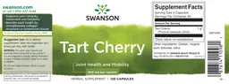 Label for Tart Cherry 500 mg