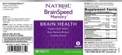 Label for BrainSpeed Memory
