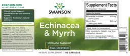 Label for Echinacea & Myrrh Full Spectrum