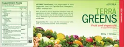Label for TerraGreens