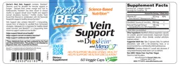 Label for Vein Support