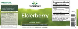 Label for Elderberry