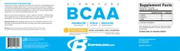 Label for BCAA Tropical Pineapple