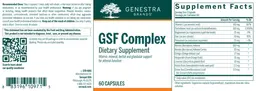 Label for GSF Complex