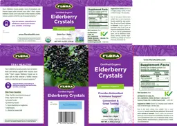 Label for Elderberry Crystals