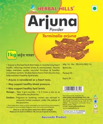 Label for Arjuna Powder