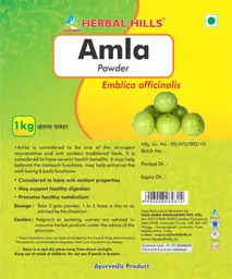 Label for Amla Powder