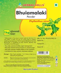 Label for Bhuiamalaki Powder