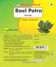 Label for Bael Patra Powder