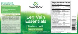 Label for Leg Vein Essentials Delayed Release