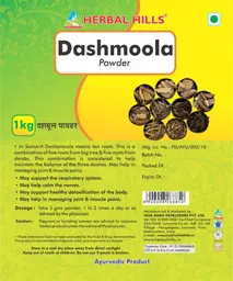 Label for Dashmoola Powder