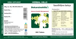 Label for Dekarsinohills