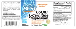Label for CoQ10 L-Carnitine Magnesium