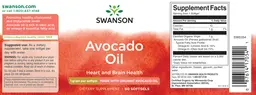 Label for Avocado Oil 1 gram