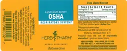 Label for Osha