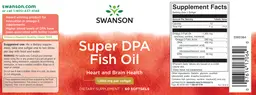 Label for Super DPA Fish Oil 1,000 mg