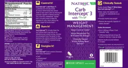 Label for Carb Intercept 3 with Phase 2 Carb Controller