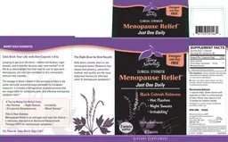 Label for Menopause Relief