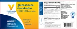 Label for Glucosamine Chondroitin