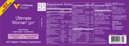 Label for Ultimate Woman 50+