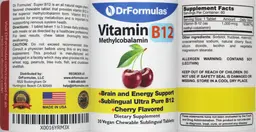 Vitamin B12 Cherry Flavored