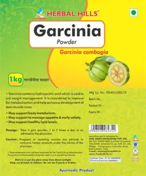 Label for Garcinia Powder