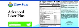 Label for Advanced Liver Plus