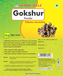 Label for Gokshur Powder