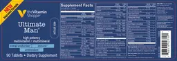 Label for Ultimate Man