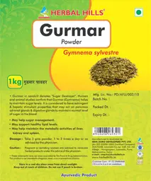 Label for Gurmar Powder