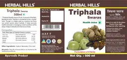 Label for Triphala Swaras