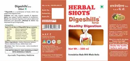 Label for Digeshills Syrup