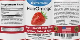 Label for HairOmega