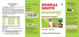 Label for Imunohills Syrup
