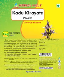 Label for Kadu Kirayata Powder