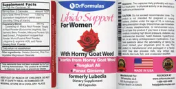 Label for Libido Support For Women