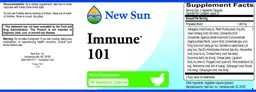 Label for Immune 101