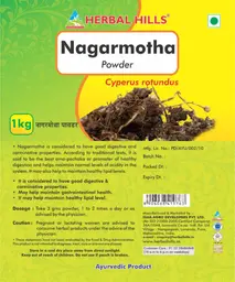 Label for Nagarmotha Powder