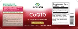 Label for CoQ10 60 mg