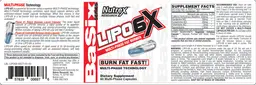Label for Lipo6X