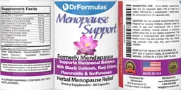 Label for Menopause Support